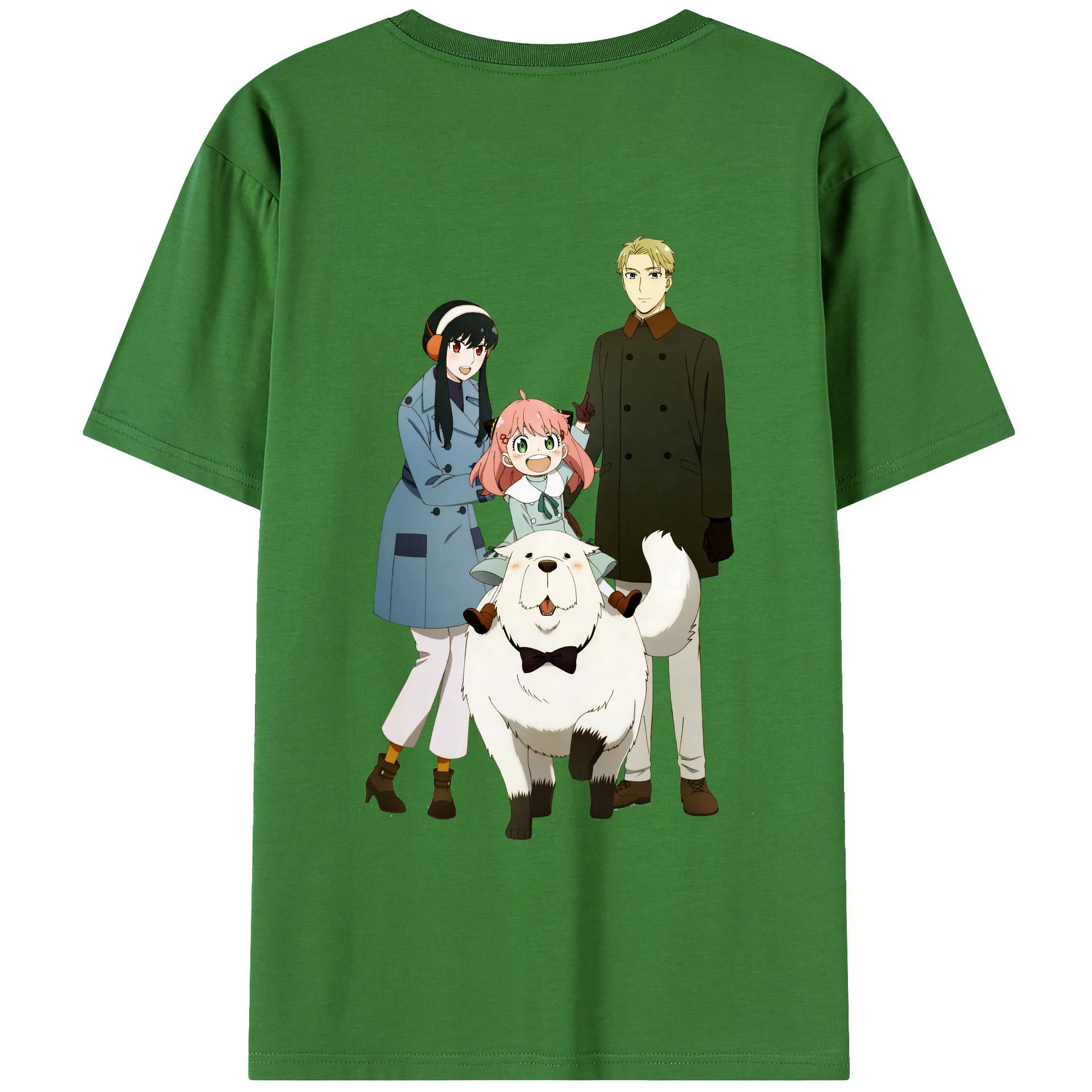 （画像用） SPY×FAMILY间谍家家酒 レディース半袖Tシャツ(バックプリント)